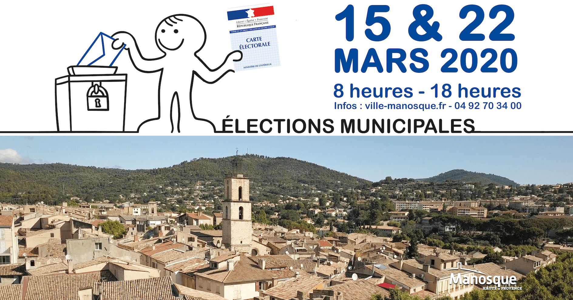 Elections Municipales Des 15 Et 22 Mars 2020 Site De La Mairie De Manosque