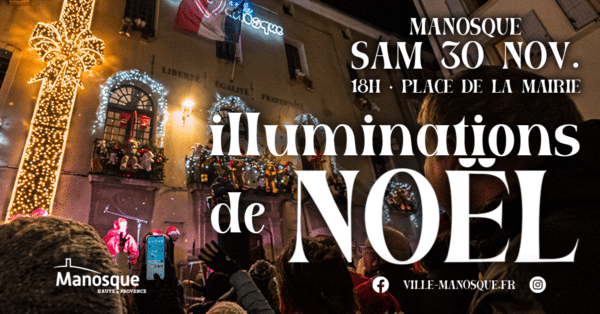 Lancement des illuminations de Noël_Manosque