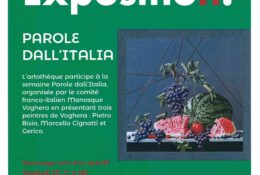 Exposition : Parole dall'Italia_Manosque